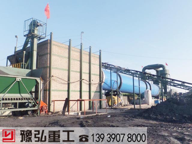 陜西煤泥烘干機(jī)用戶使用現(xiàn)場